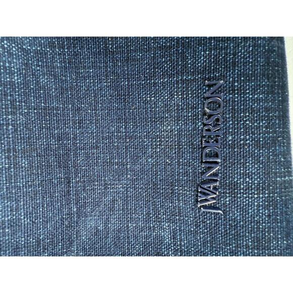 JW Anderson Blue Corner Bucket Bag with Stains - Picture 6 of 8